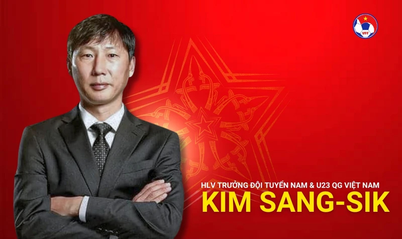 Kim Sang-sik, VFF, HLV Đội tuyển Việt Nam
